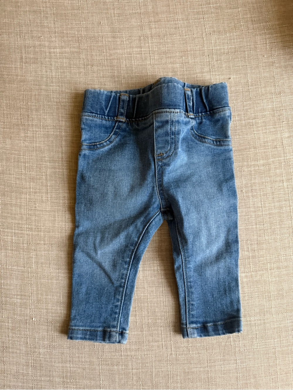 Baby Blue Denim Stretch Jeggings